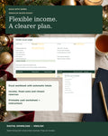 Irregular Income Budget Spreadsheet for Excel – Monthly Cash Planner + Printable Worksheet