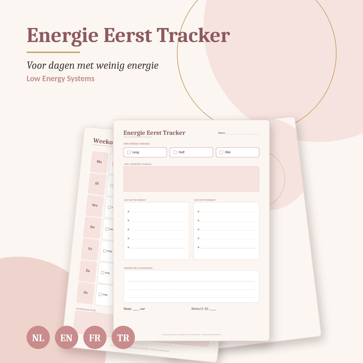 Energie Eerst Tracker — Nederlands, English, Français & Türkçe
