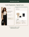 Look Expensive, Spend Less – Free Mini Style Guide