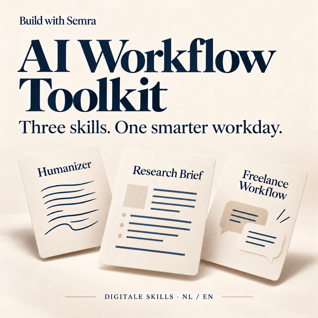 AI Workflow Toolkit — English edition — Build with Semra