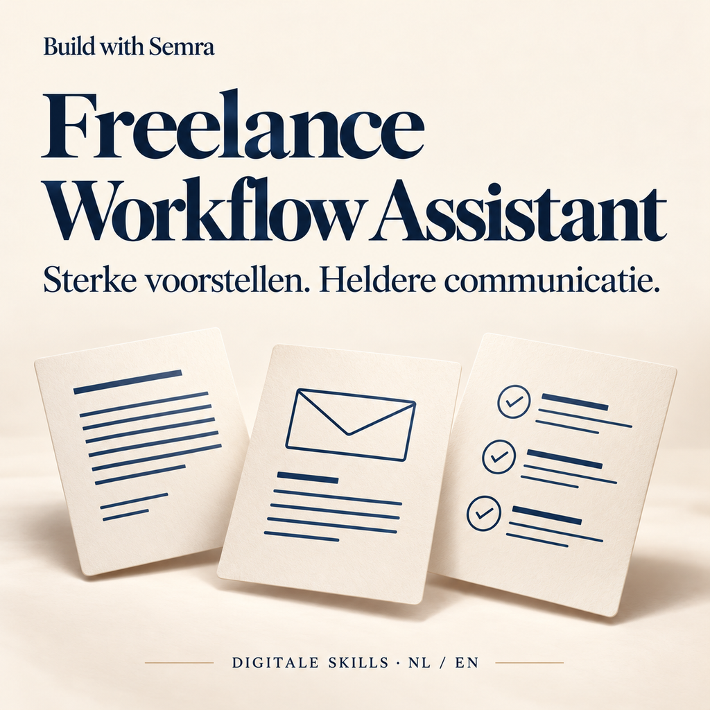 Freelance Workflow Assistant — Build with Semra