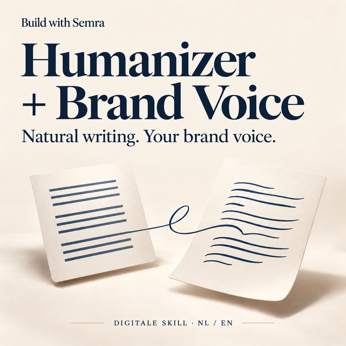 Humanizer + Brand Voice — English edition — Build with Semra