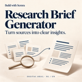 Research Brief Generator — English edition — Build with Semra