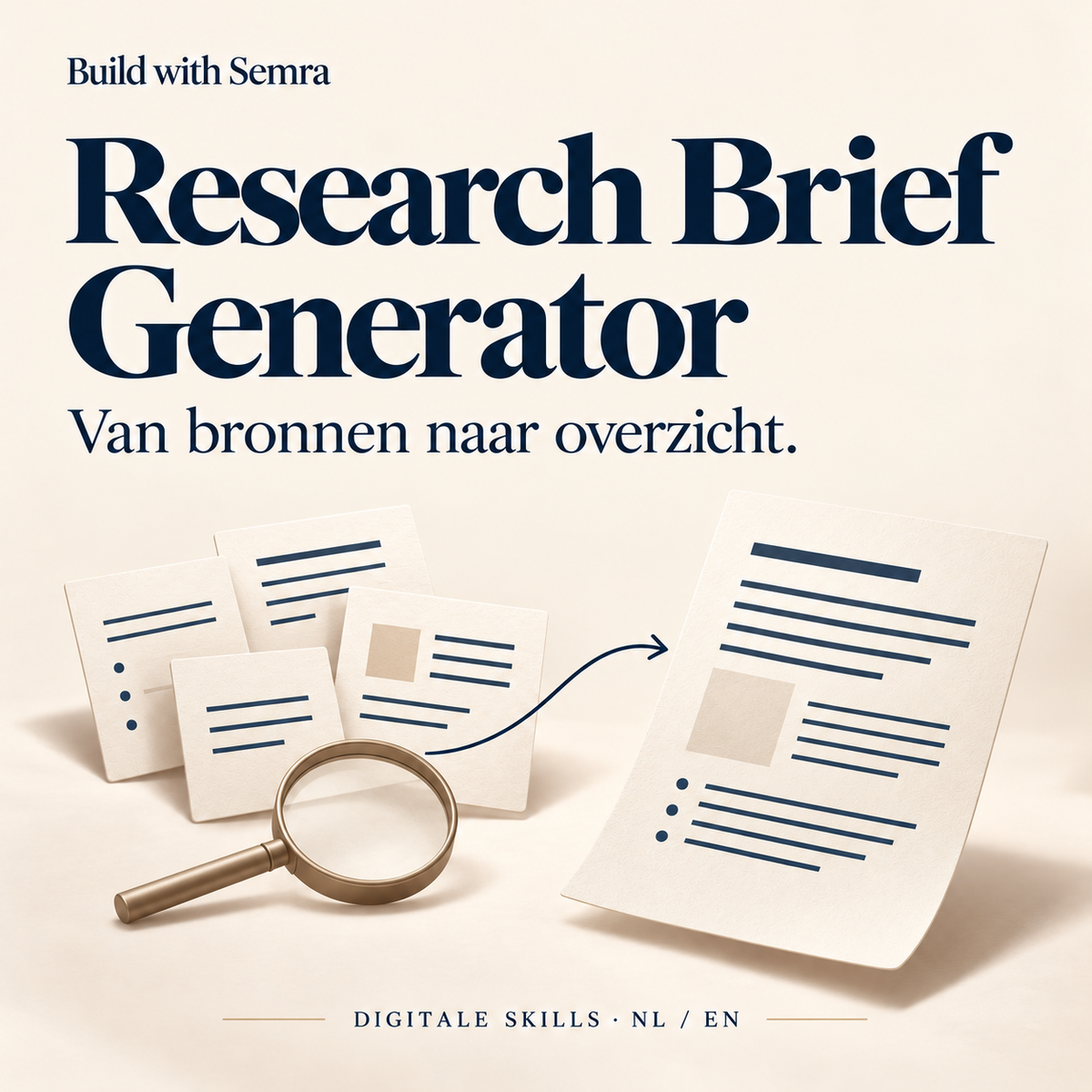 Research Brief Generator — Build with Semra